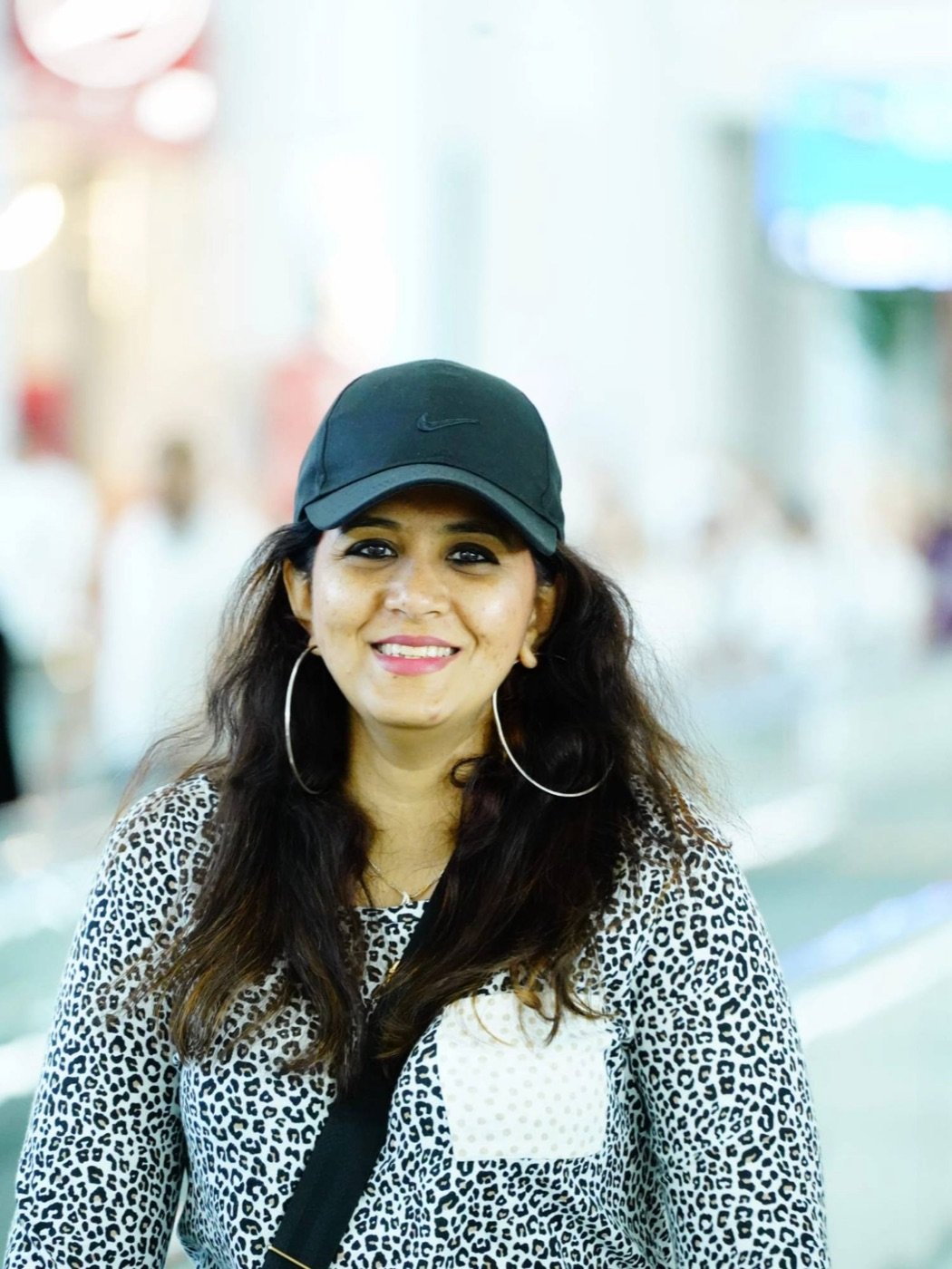Puja Talesara Bhandari smiling
